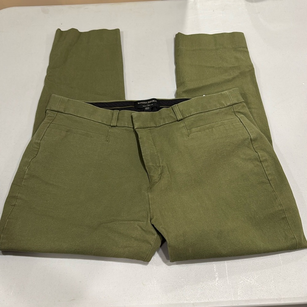 Banana Republic Olive Sloan Skinny Pants